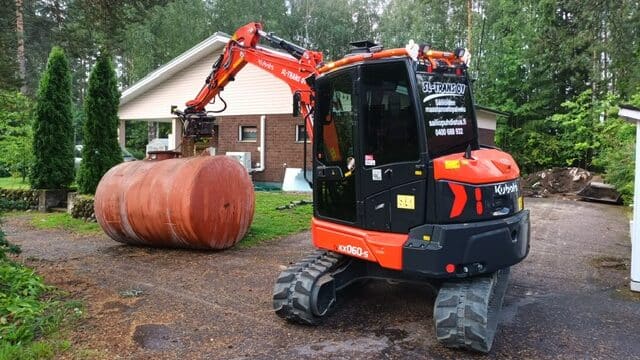 Paljonko maksaa öljysäiliön poisto?